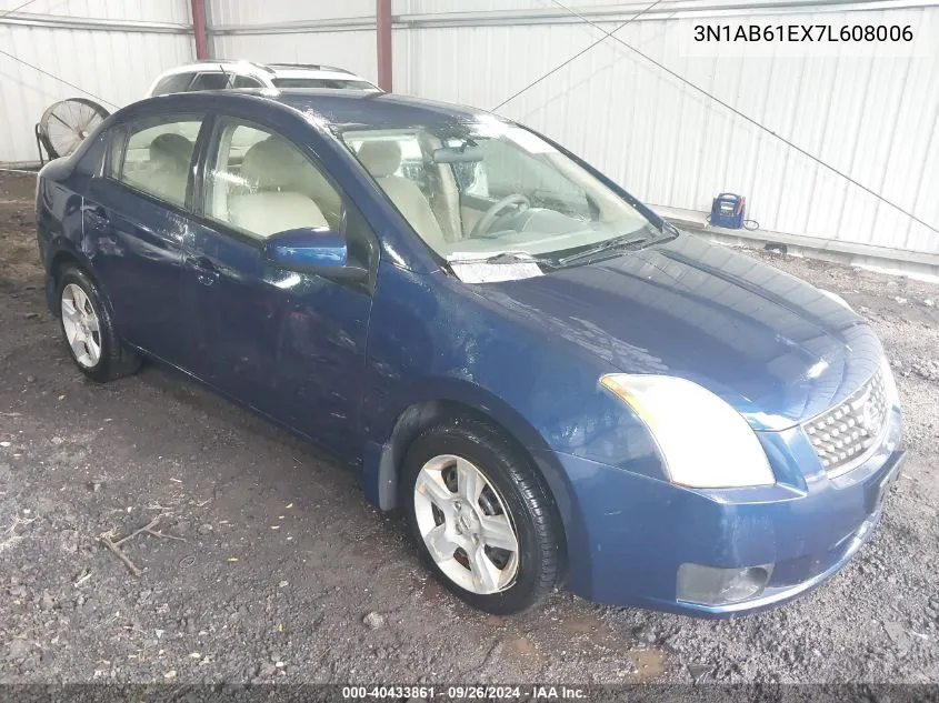 3N1AB61EX7L608006 2007 Nissan Sentra 2.0S