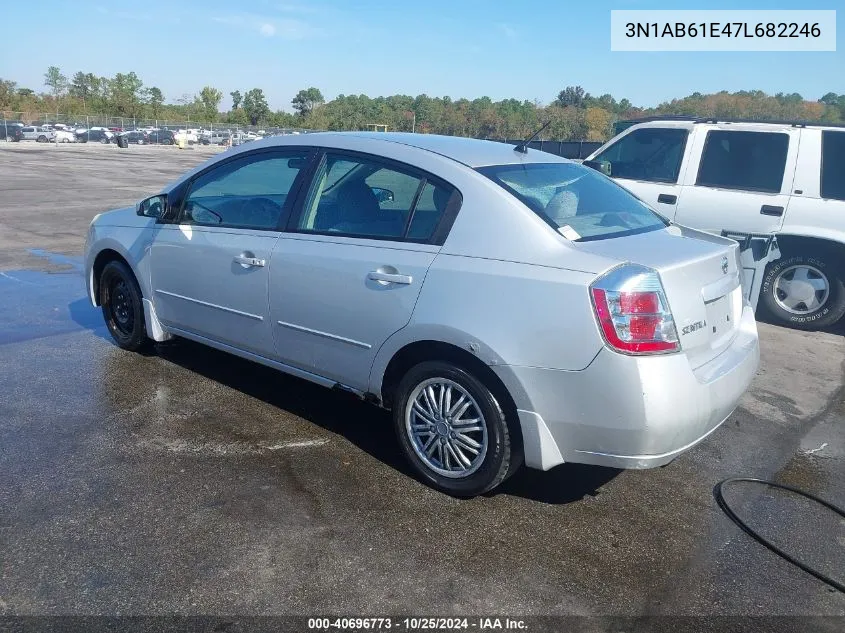 3N1AB61E47L682246 2007 Nissan Sentra 2.0S