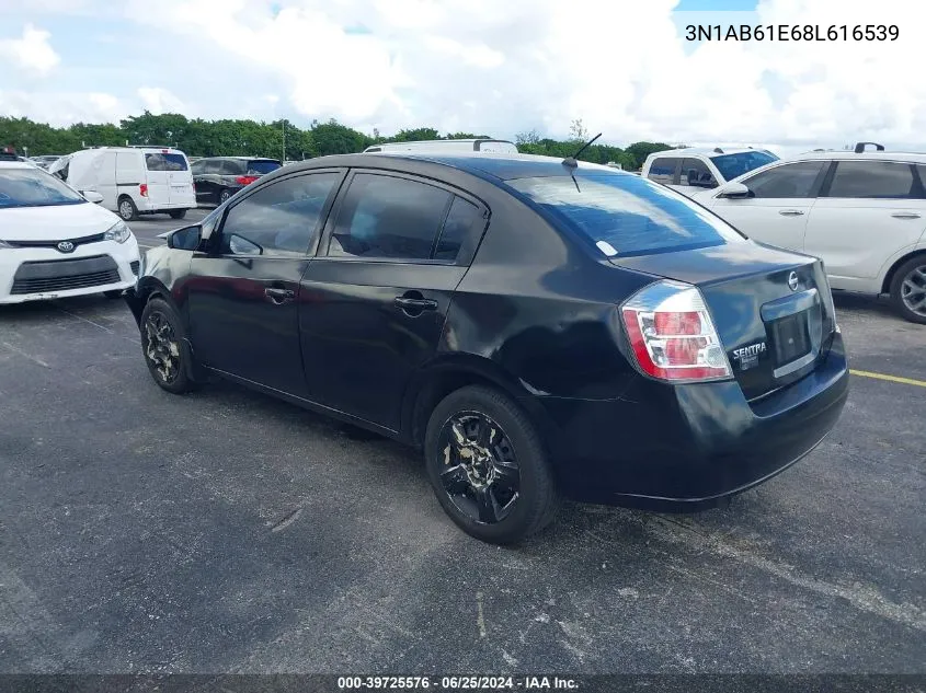 3N1AB61E68L616539 2008 Nissan Sentra 2.0S