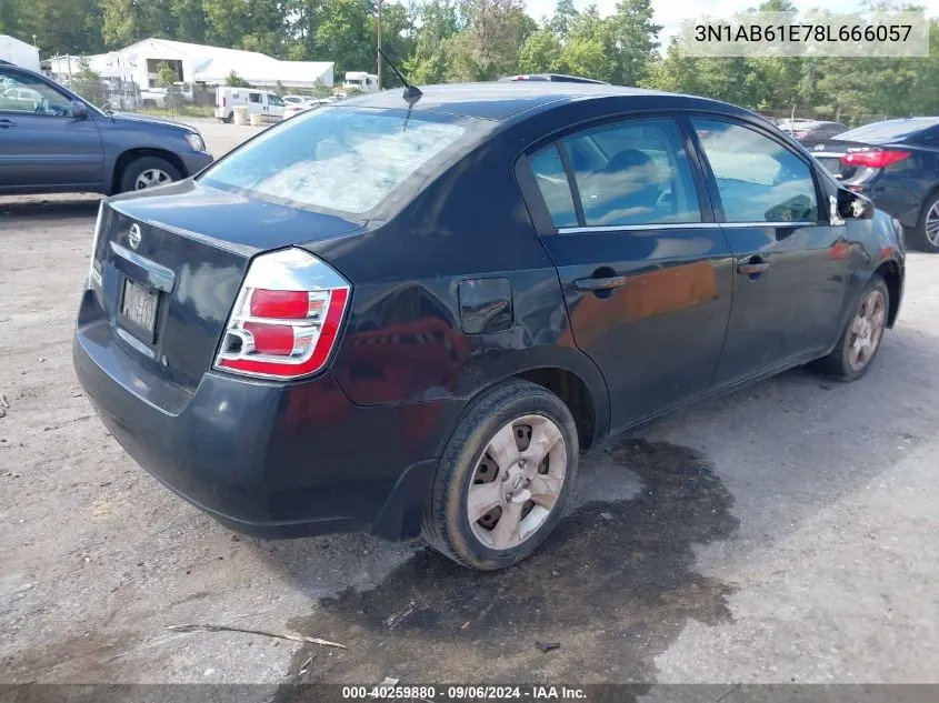 3N1AB61E78L666057 2008 Nissan Sentra 2.0S