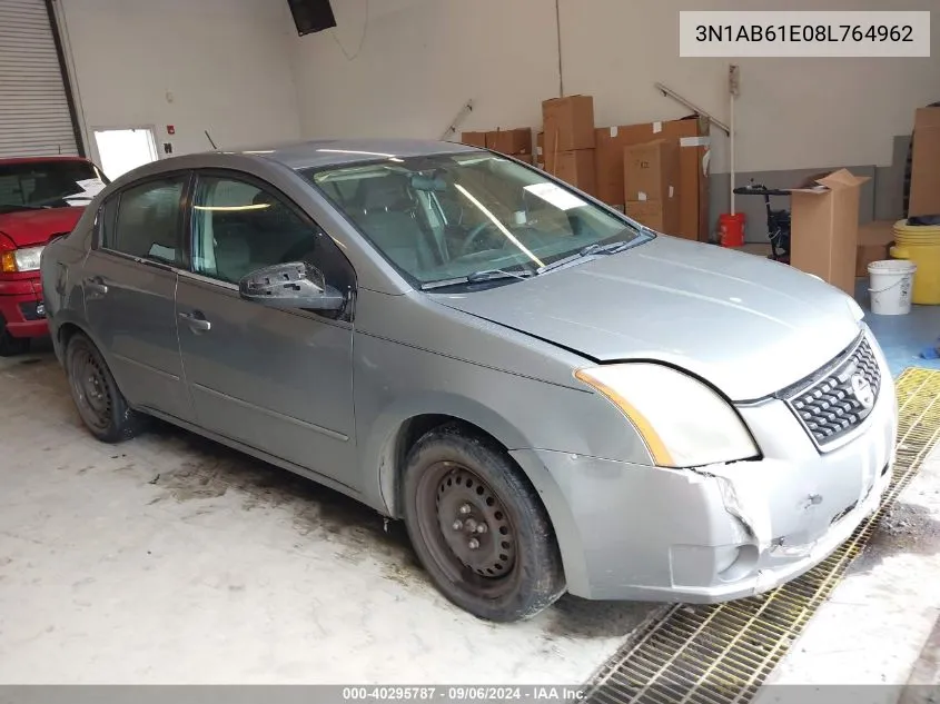 3N1AB61E08L764962 2008 Nissan Sentra 2.0S