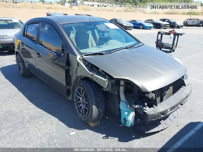 3N1AB61E18L658486 2008 Nissan Sentra 2.0S