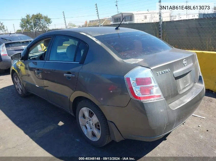 3N1AB61E48L613073 2008 Nissan Sentra 2.0S