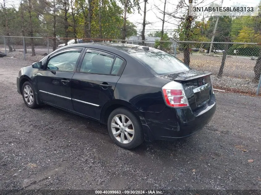 3N1AB61E58L683133 2008 Nissan Sentra 2.0S