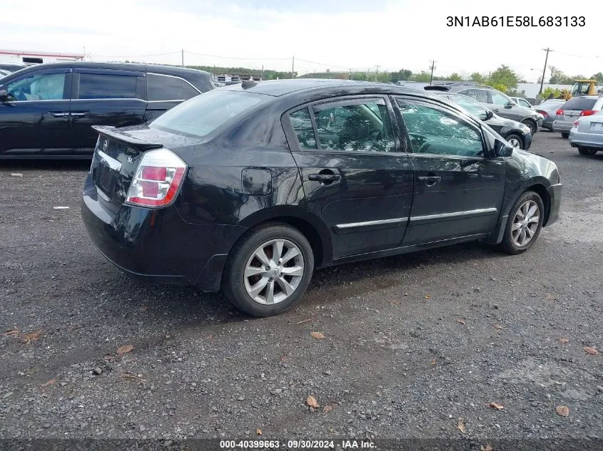 3N1AB61E58L683133 2008 Nissan Sentra 2.0S