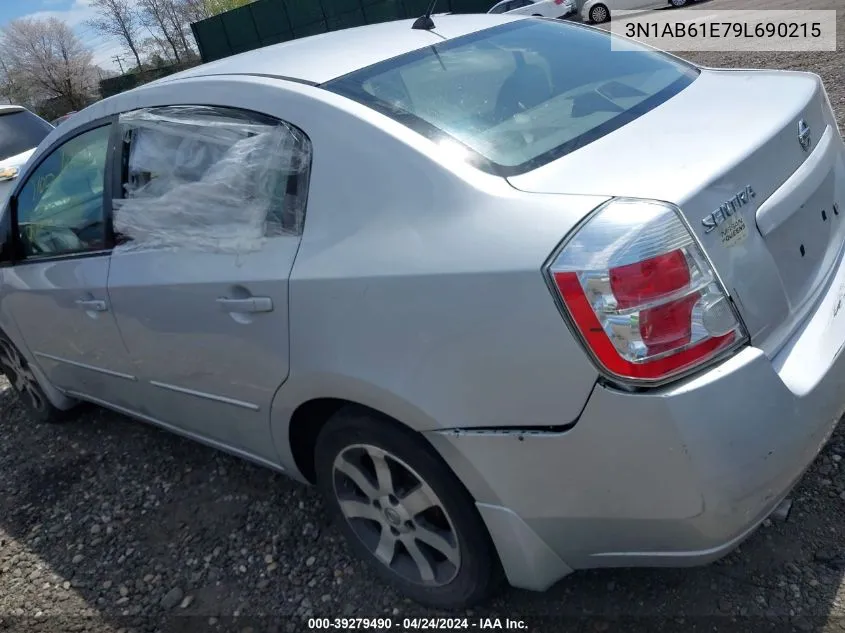 3N1AB61E79L690215 2009 Nissan Sentra 2.0