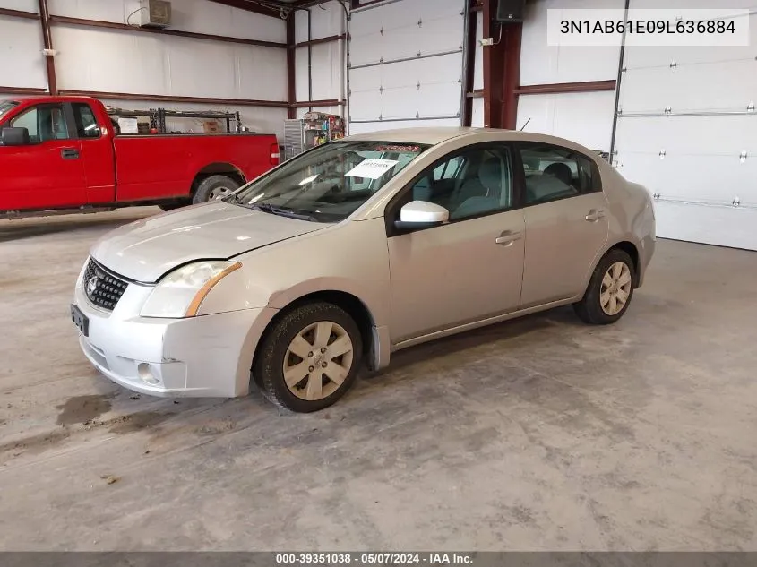 3N1AB61E09L636884 2009 Nissan Sentra 2.0