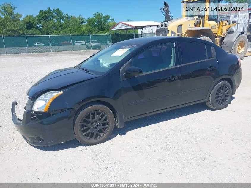 3N1AB61E49L622034 2009 Nissan Sentra 2.0S