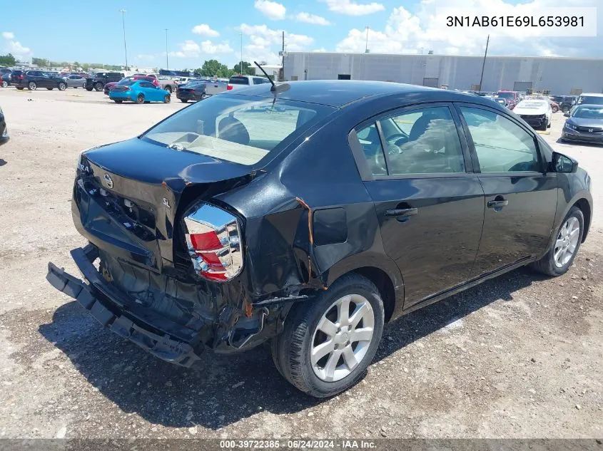 3N1AB61E69L653981 2009 Nissan Sentra 2.0Sl