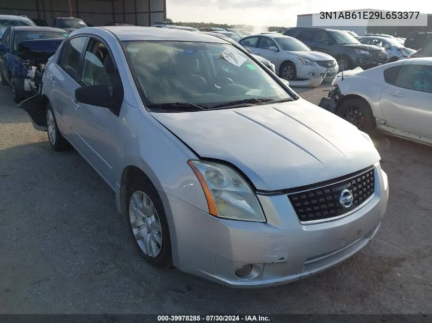 3N1AB61E29L653377 2009 Nissan Sentra 2.0S