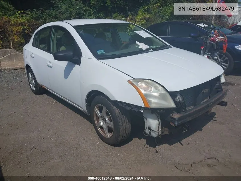 3N1AB61E49L632479 2009 Nissan Sentra 2.0