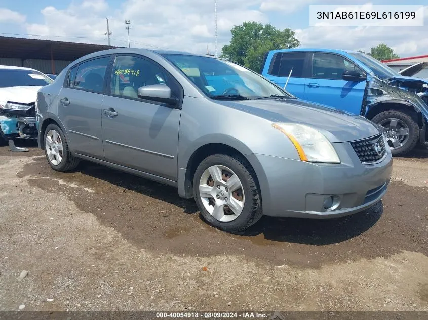 3N1AB61E69L616199 2009 Nissan Sentra 2.0S