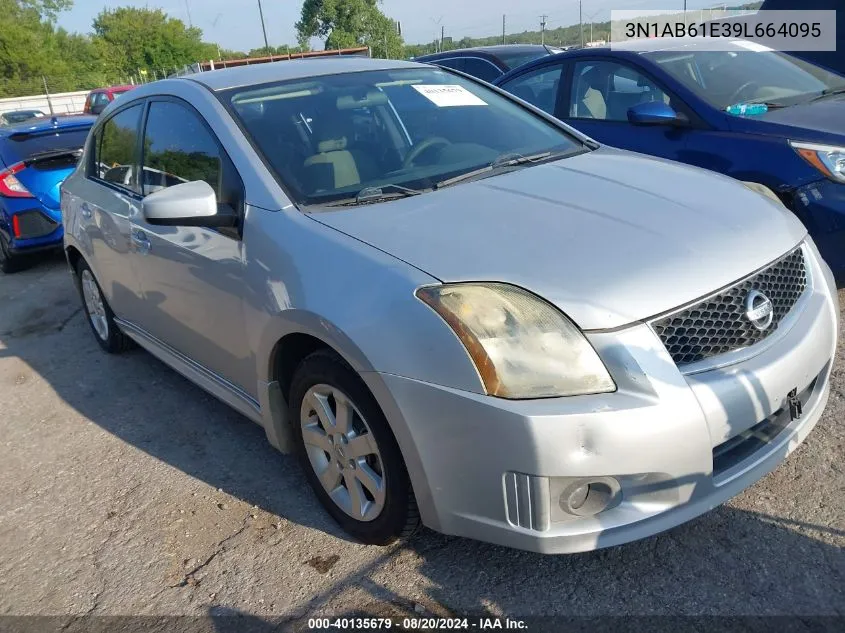 2009 Nissan Sentra 2.0/2.0S/2.0Sl VIN: 3N1AB61E39L664095 Lot: 40135679