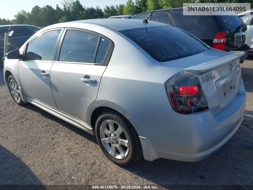 2009 Nissan Sentra 2.0/2.0S/2.0Sl VIN: 3N1AB61E39L664095 Lot: 40135679