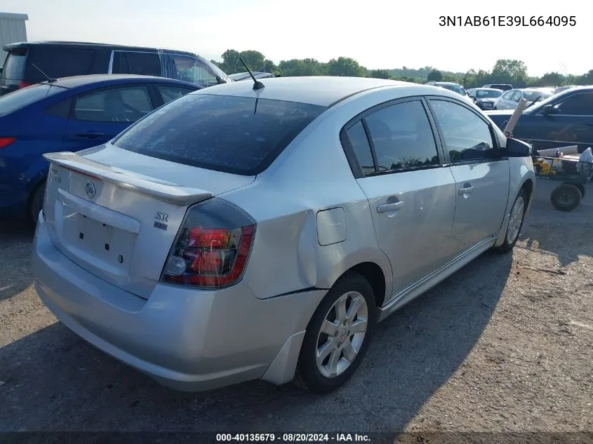 2009 Nissan Sentra 2.0/2.0S/2.0Sl VIN: 3N1AB61E39L664095 Lot: 40135679