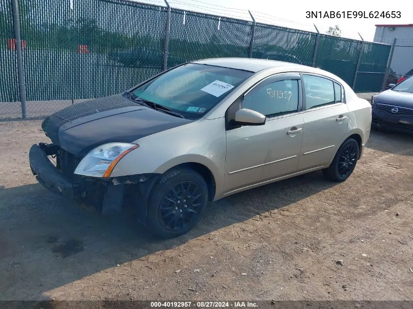 3N1AB61E99L624653 2009 Nissan Sentra 2.0S