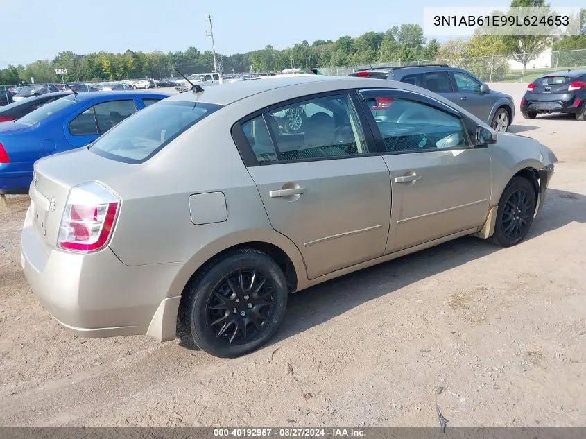 3N1AB61E99L624653 2009 Nissan Sentra 2.0S