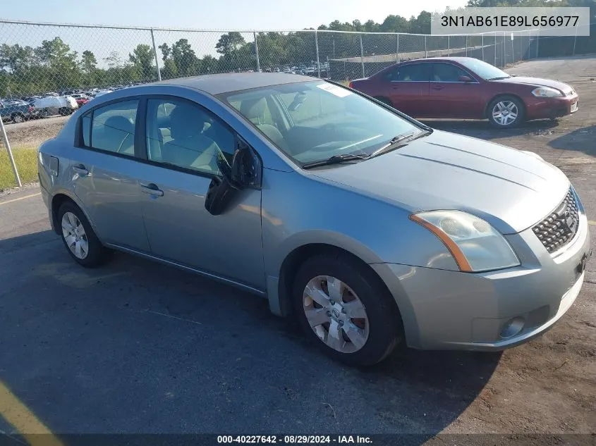 2009 Nissan Sentra 2.0 VIN: 3N1AB61E89L656977 Lot: 40227642