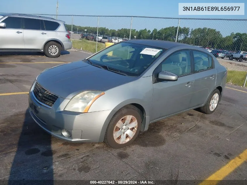 2009 Nissan Sentra 2.0 VIN: 3N1AB61E89L656977 Lot: 40227642