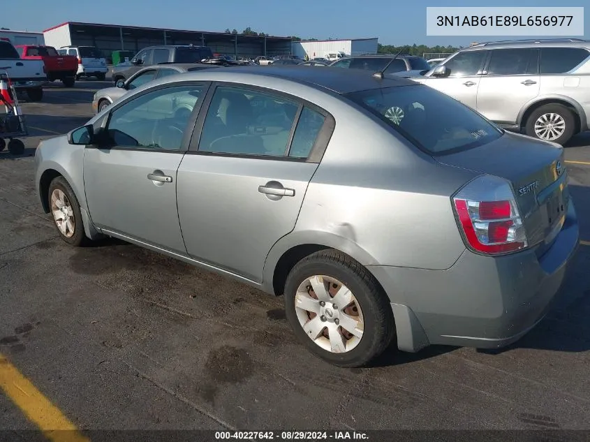 2009 Nissan Sentra 2.0 VIN: 3N1AB61E89L656977 Lot: 40227642