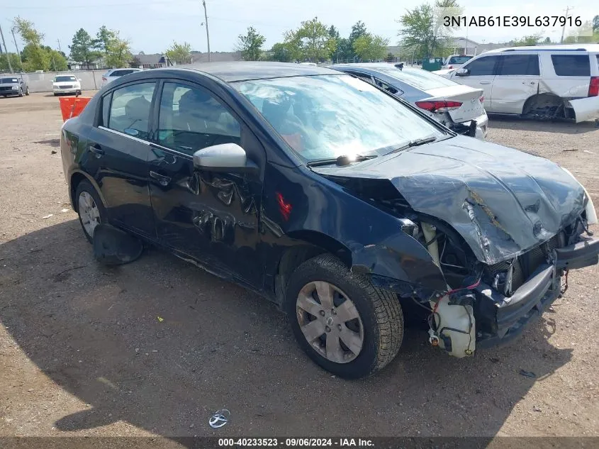 3N1AB61E39L637916 2009 Nissan Sentra 2.0