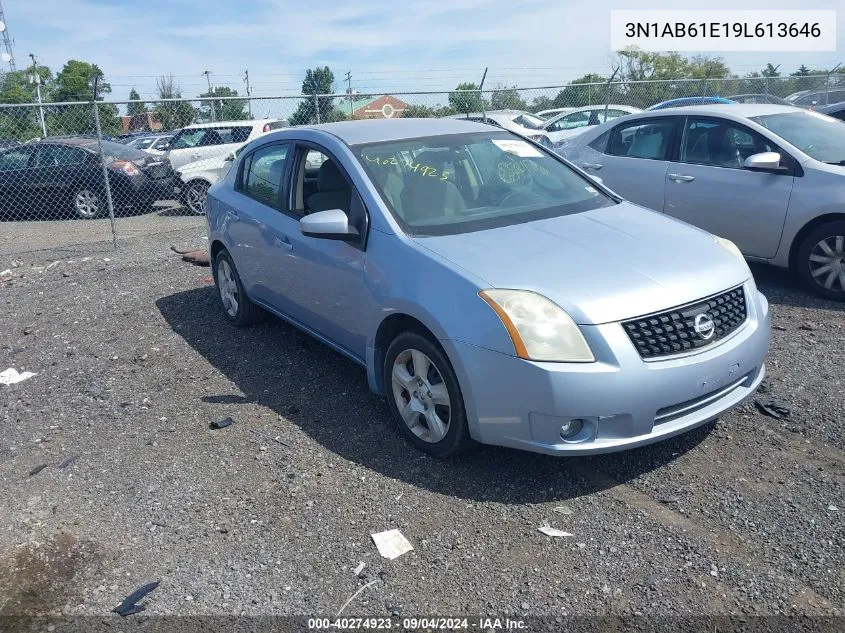 3N1AB61E19L613646 2009 Nissan Sentra 2.0S