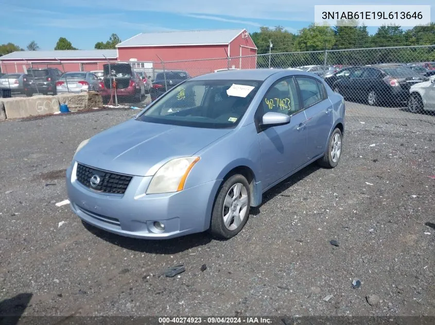 3N1AB61E19L613646 2009 Nissan Sentra 2.0S