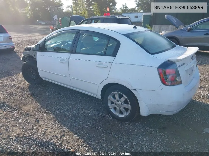 2009 Nissan Sentra 2.0/2.0S/2.0Sl VIN: 3N1AB61EX9L653899 Lot: 40299487