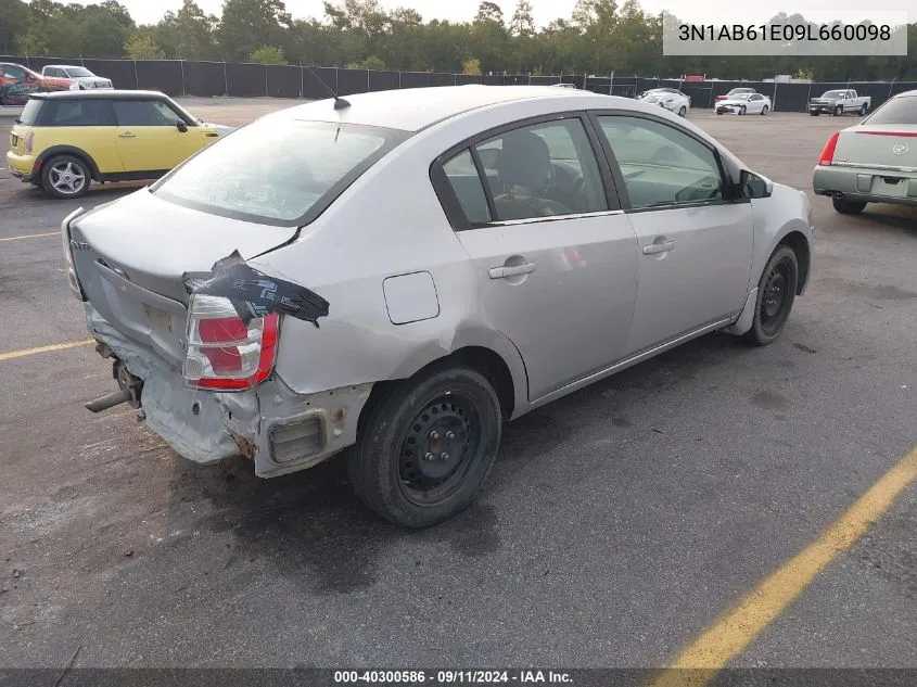 3N1AB61E09L660098 2009 Nissan Sentra 2.0S