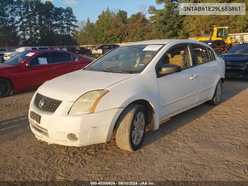 3N1AB61E29L685861 2009 Nissan Sentra 2.0/2.0S/2.0Sl