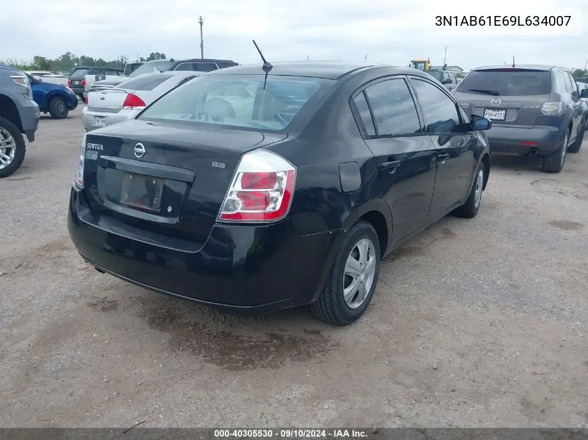 3N1AB61E69L634007 2009 Nissan Sentra 2.0