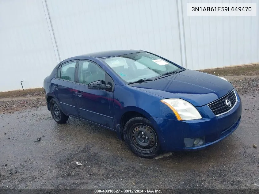 3N1AB61E59L649470 2009 Nissan Sentra 2.0S