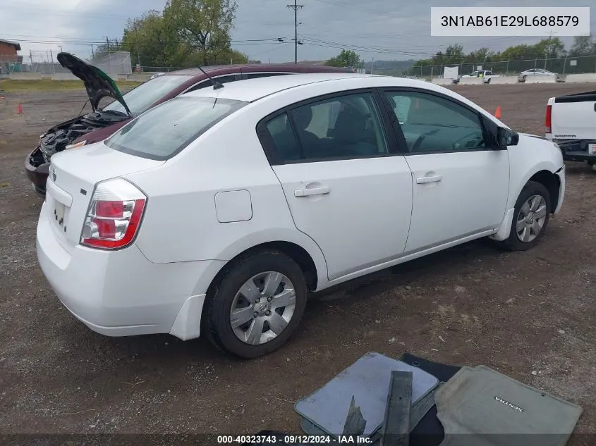 2009 Nissan Sentra 2.0 VIN: 3N1AB61E29L688579 Lot: 40323743