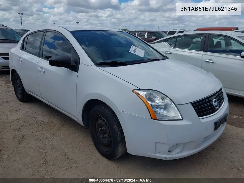 2009 Nissan Sentra 2.0 VIN: 3N1AB61E79L621346 Lot: 40354476