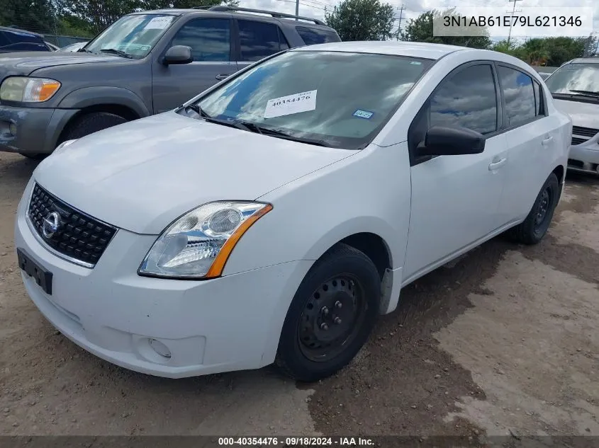 2009 Nissan Sentra 2.0 VIN: 3N1AB61E79L621346 Lot: 40354476