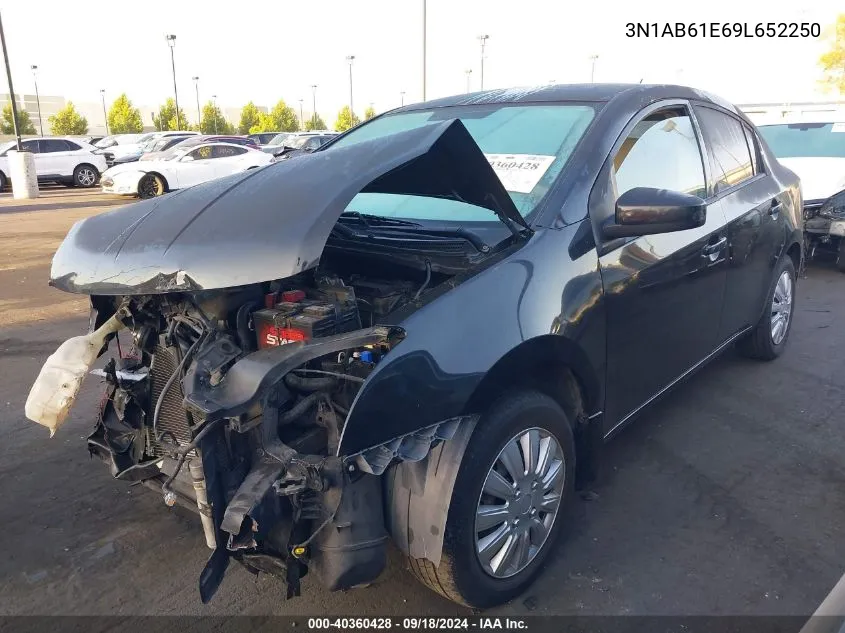 3N1AB61E69L652250 2009 Nissan Sentra 2.0