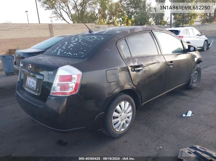 3N1AB61E69L652250 2009 Nissan Sentra 2.0