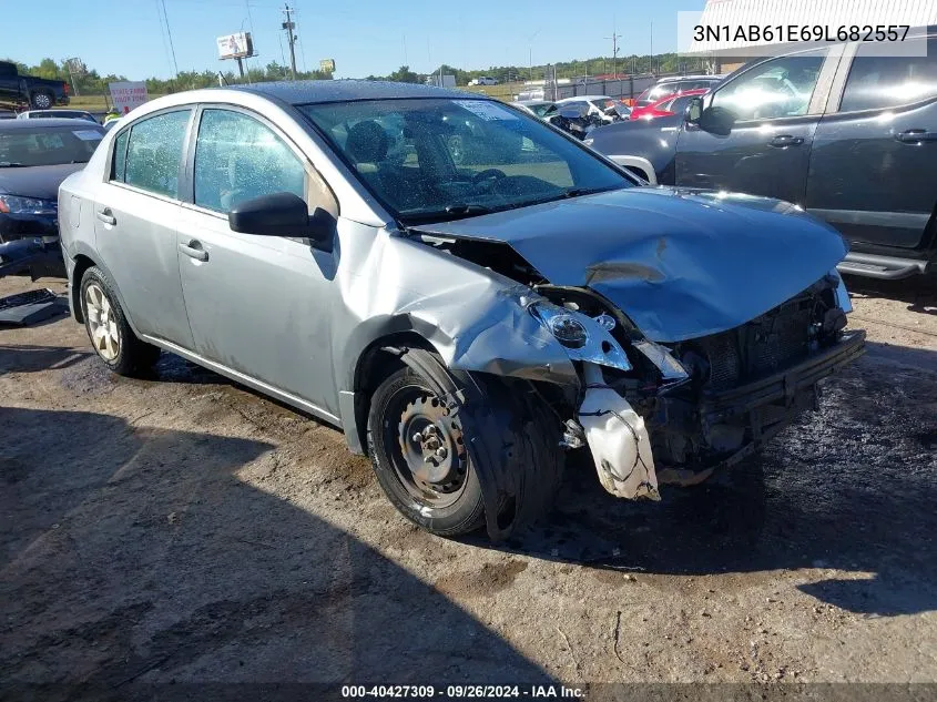 2009 Nissan Sentra 2.0 VIN: 3N1AB61E69L682557 Lot: 40427309