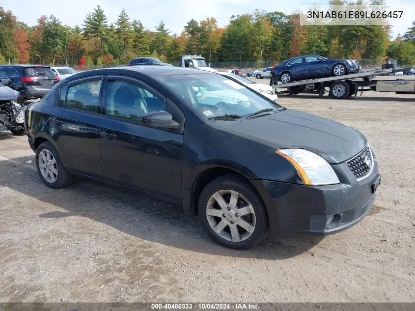 3N1AB61E89L626457 2009 Nissan Sentra 2.0Sl