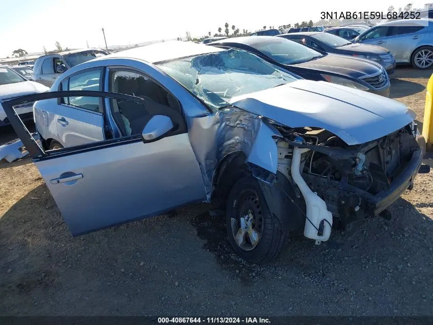 2009 Nissan Sentra 2.0S VIN: 3N1AB61E59L684252 Lot: 40867644