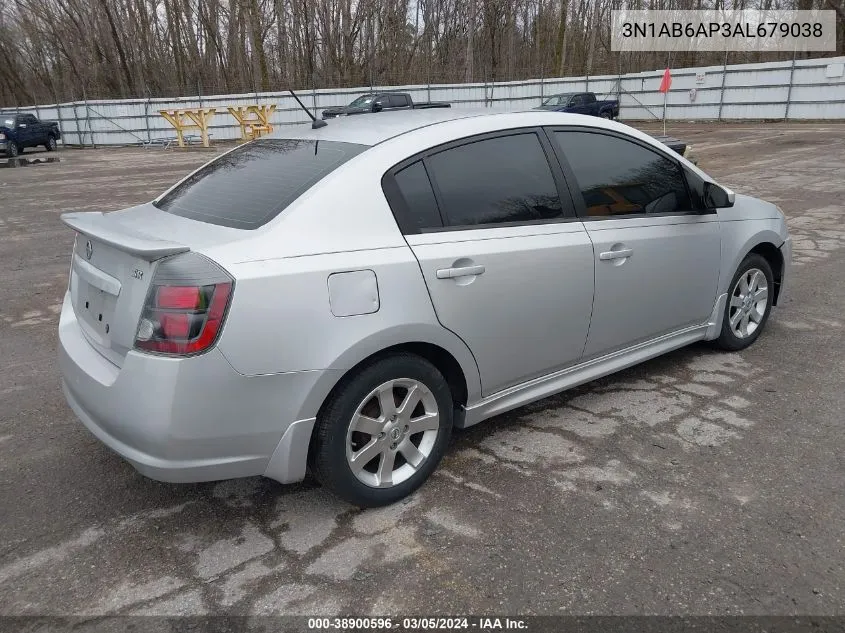 3N1AB6AP3AL679038 2010 Nissan Sentra 2.0Sr