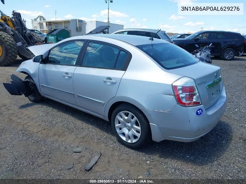 3N1AB6AP0AL629276 2010 Nissan Sentra 2.0S