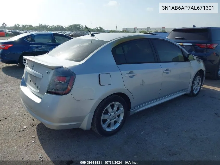 3N1AB6AP7AL671301 2010 Nissan Sentra 2.0Sr