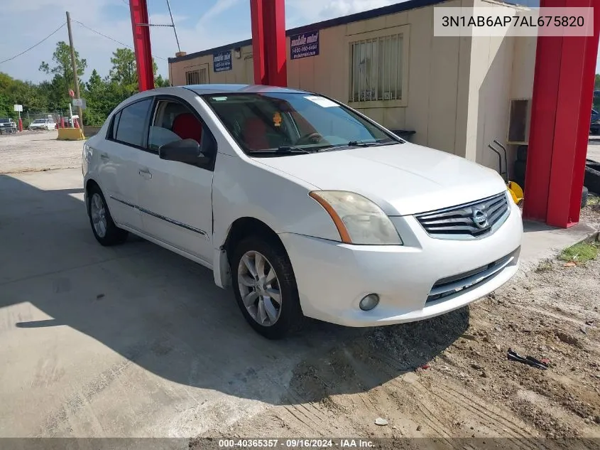 2010 Nissan Sentra 2.0Sl VIN: 3N1AB6AP7AL675820 Lot: 40365357