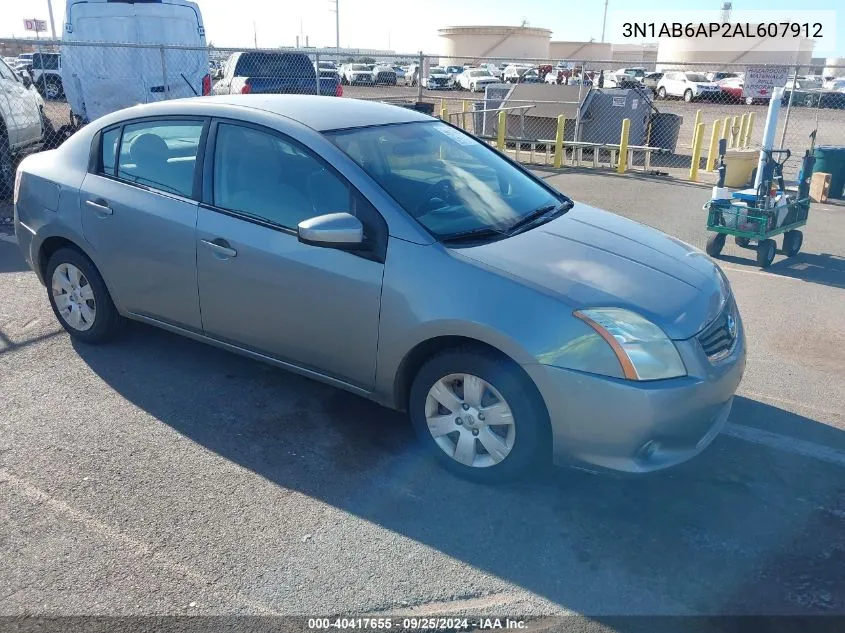 3N1AB6AP2AL607912 2010 Nissan Sentra 2.0