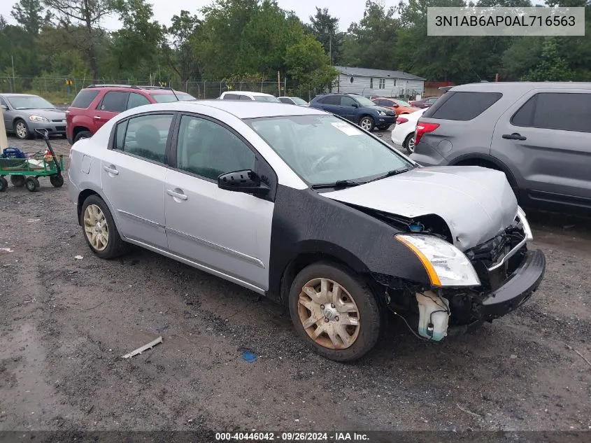 3N1AB6AP0AL716563 2010 Nissan Sentra 2.0S