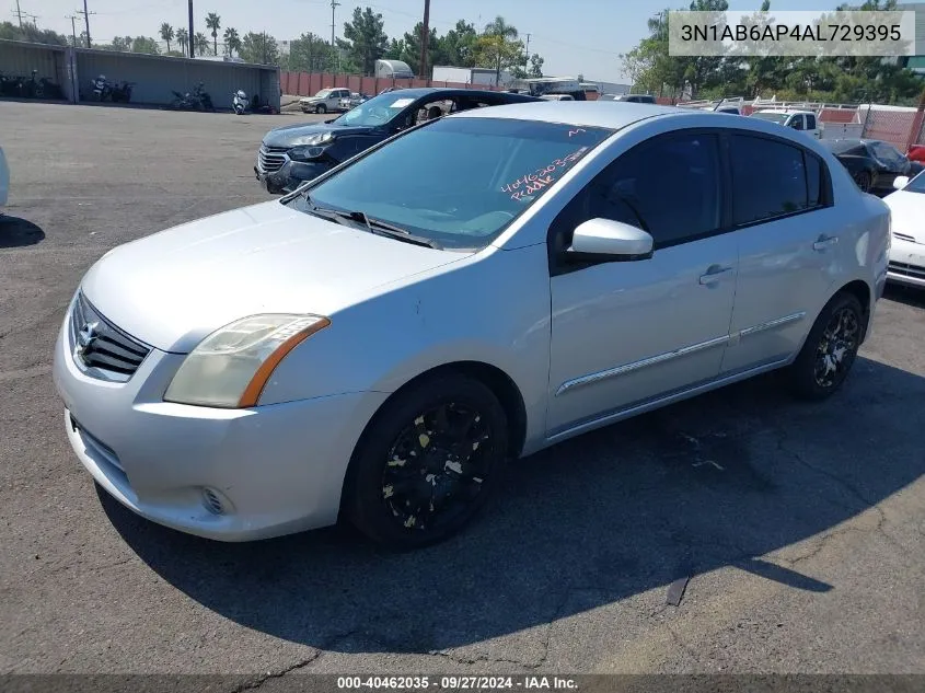 3N1AB6AP4AL729395 2010 Nissan Sentra 2.0S