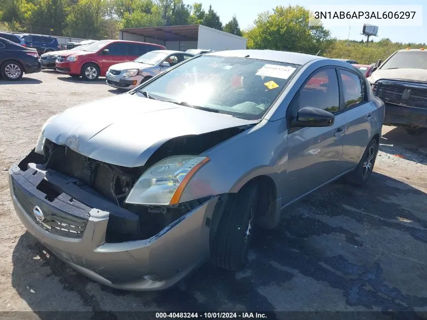 2010 Nissan Sentra 2.0 VIN: 3N1AB6AP3AL606297 Lot: 40483244