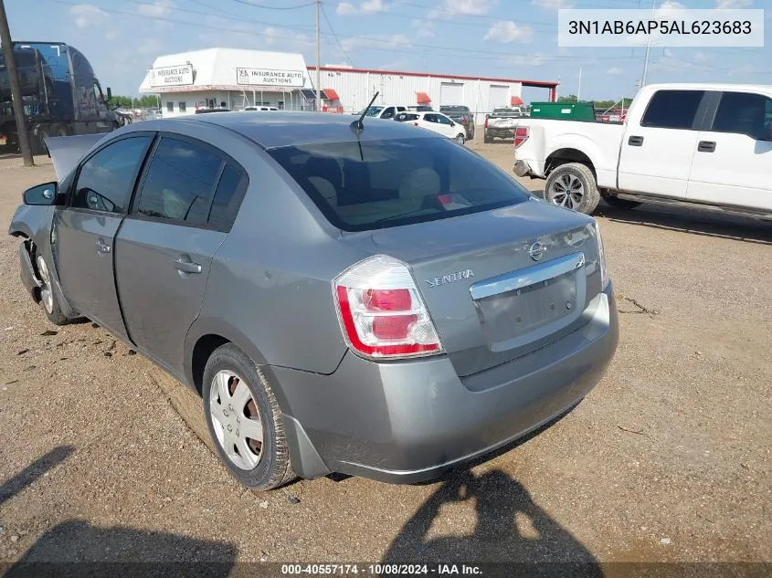 2010 Nissan Sentra 2.0 VIN: 3N1AB6AP5AL623683 Lot: 40557174