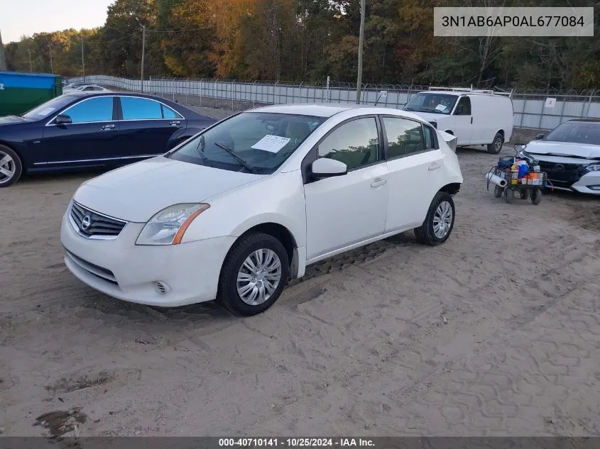 2010 Nissan Sentra 2.0 VIN: 3N1AB6AP0AL677084 Lot: 40710141